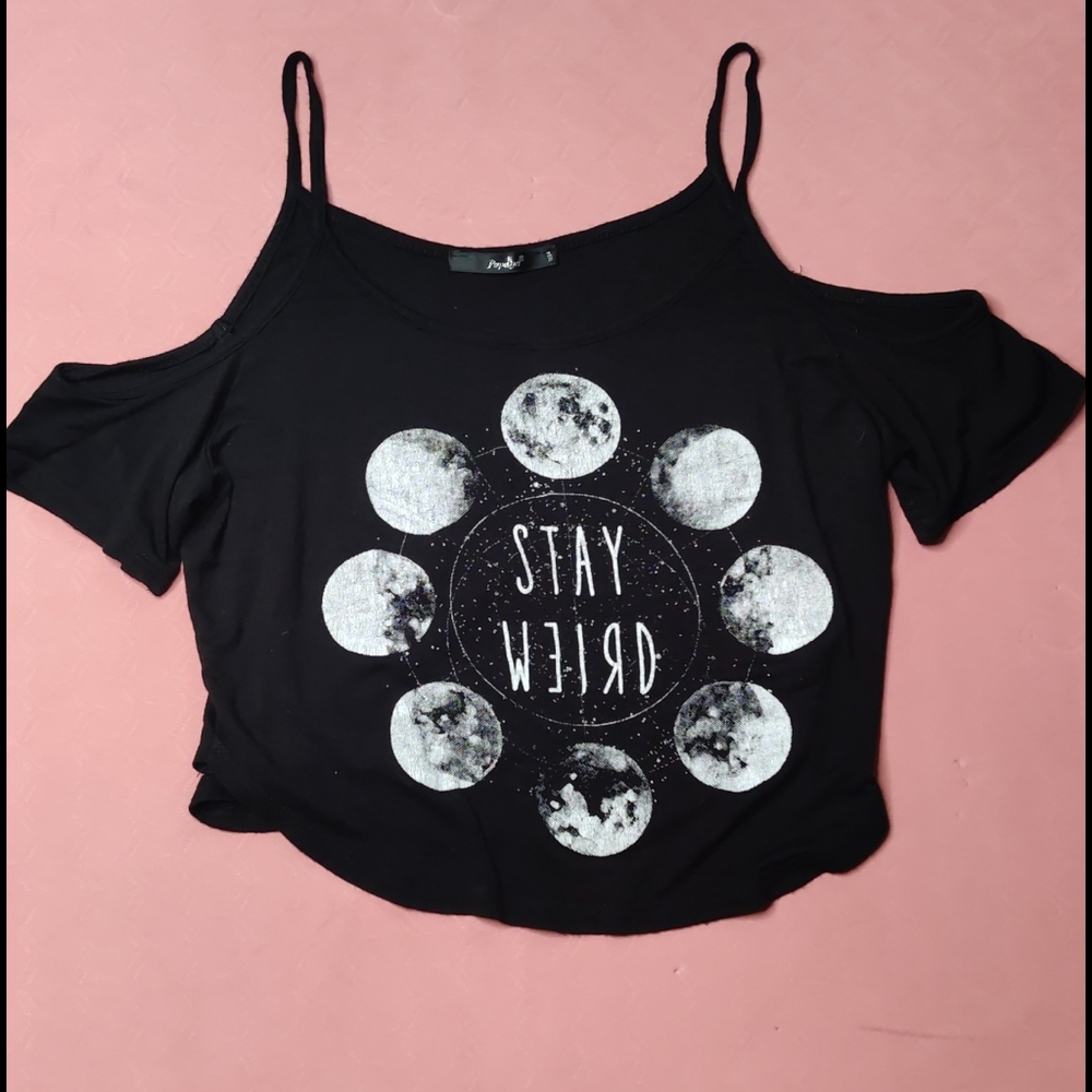 Say weird tank top